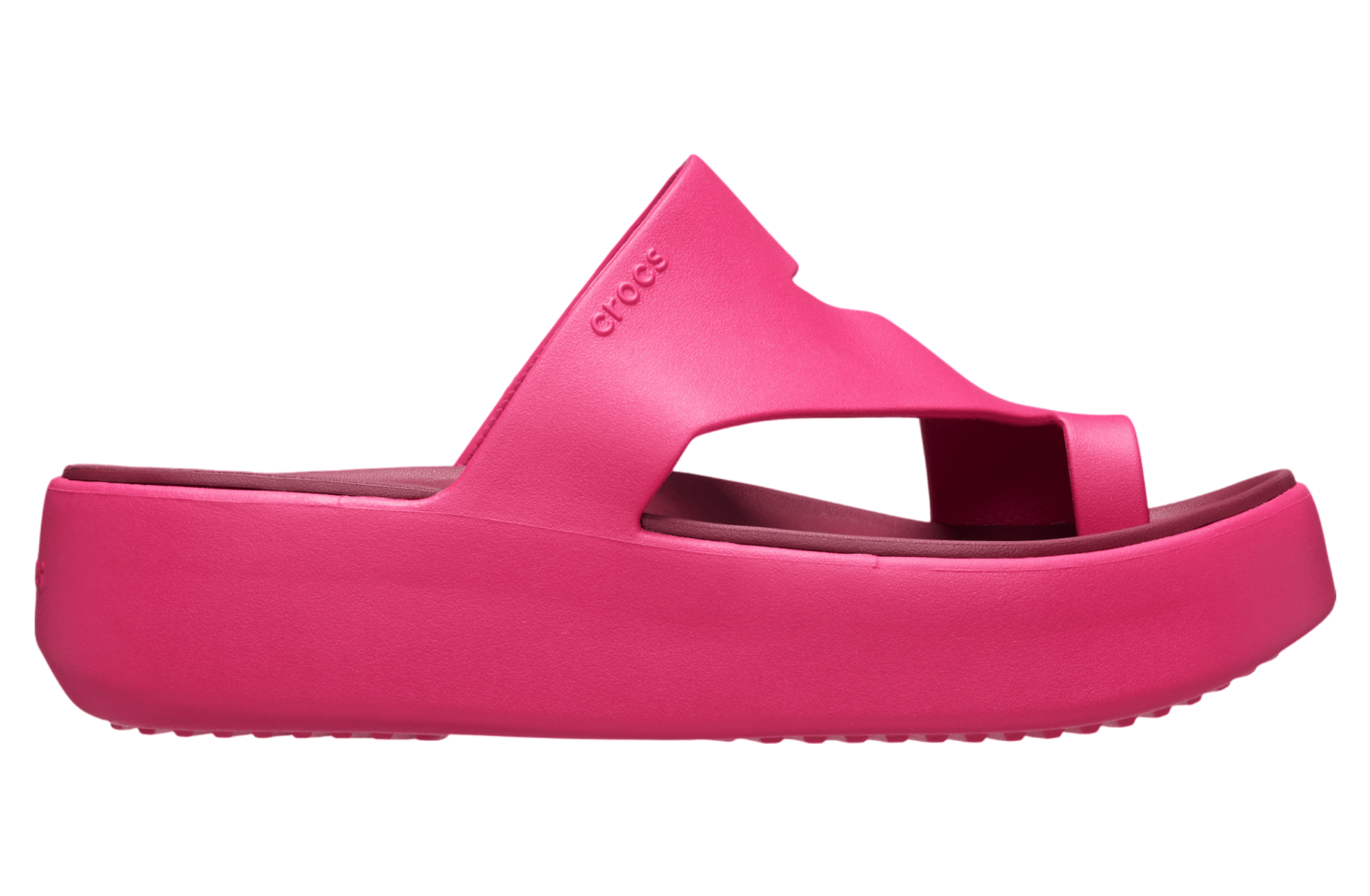 Crocs Getaway Platform Toe Loop WMNS Dragon Fruit