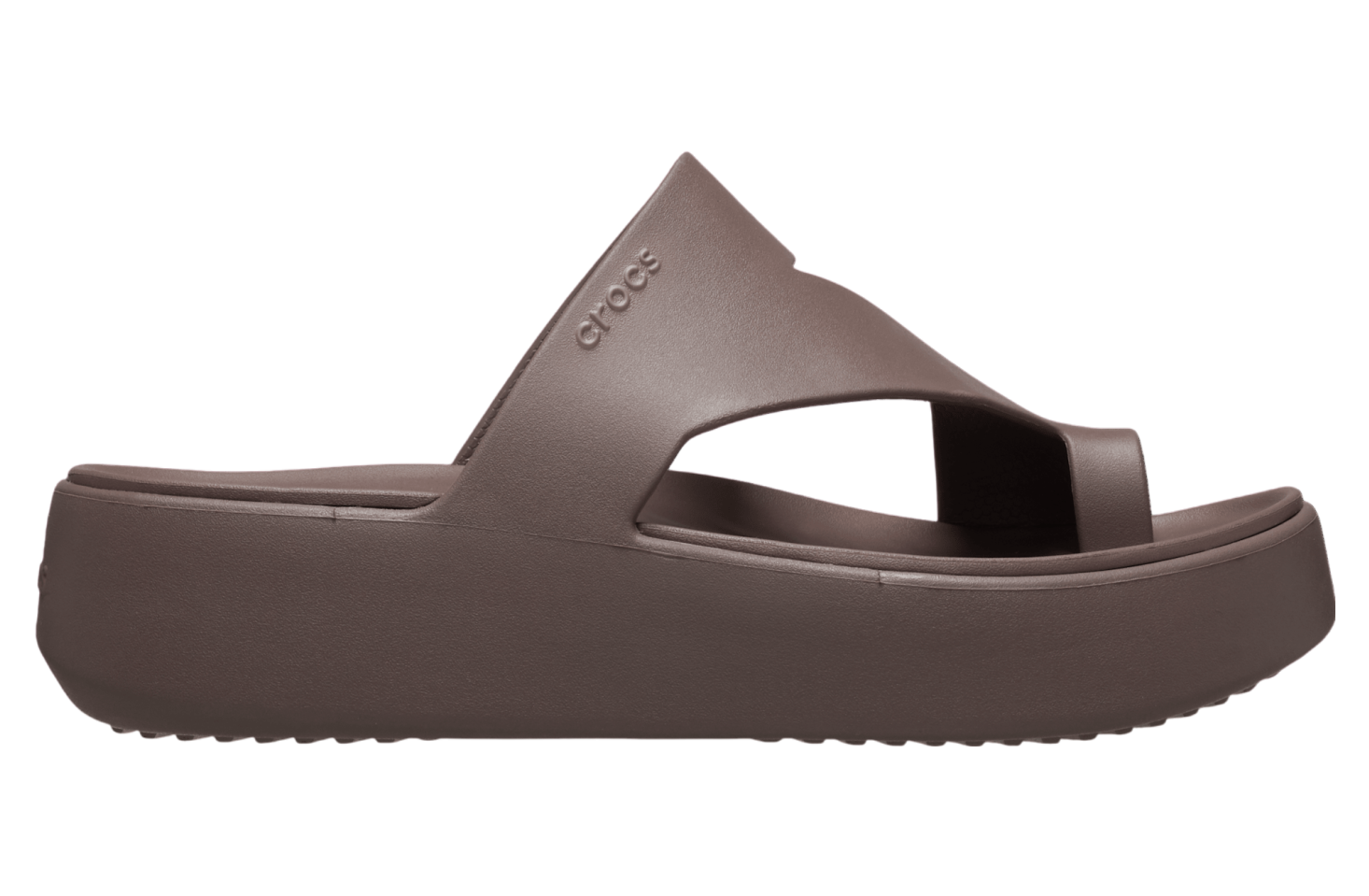 Crocs Getaway Platform Toe Loop WMNS Truffle