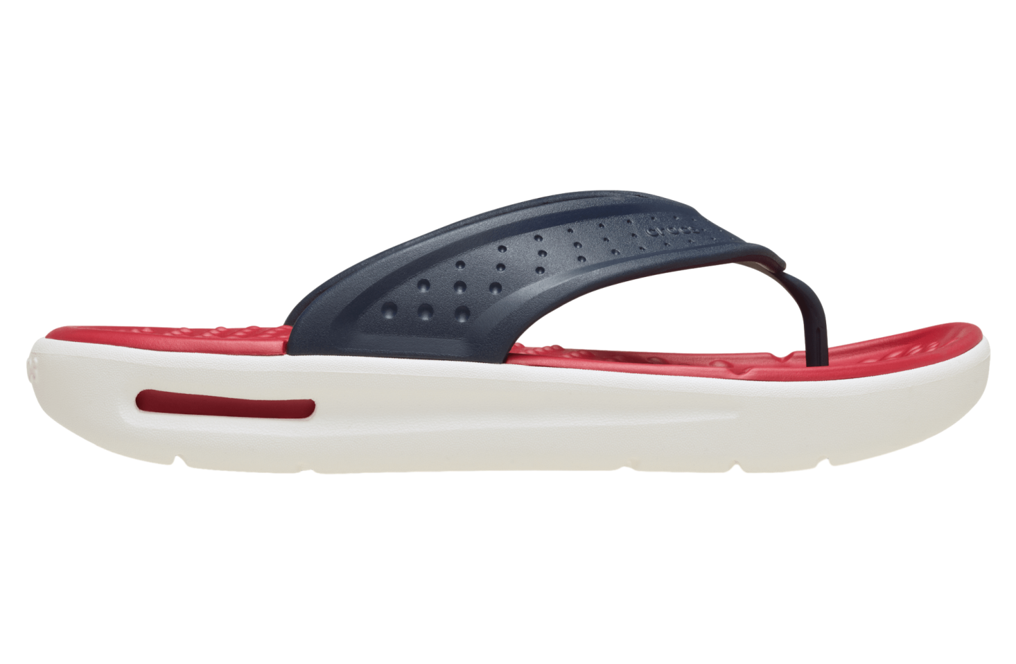 Crocs Inmotion Model Crocs Inmotion Literide Flip Navy - Jan 2025 - 211101-410 - KicksOnFire.com