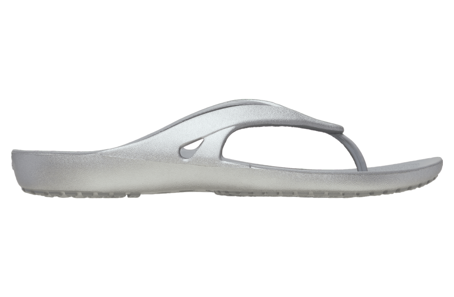 Crocs Kadee Ii Metallic Flip Wmns Silver