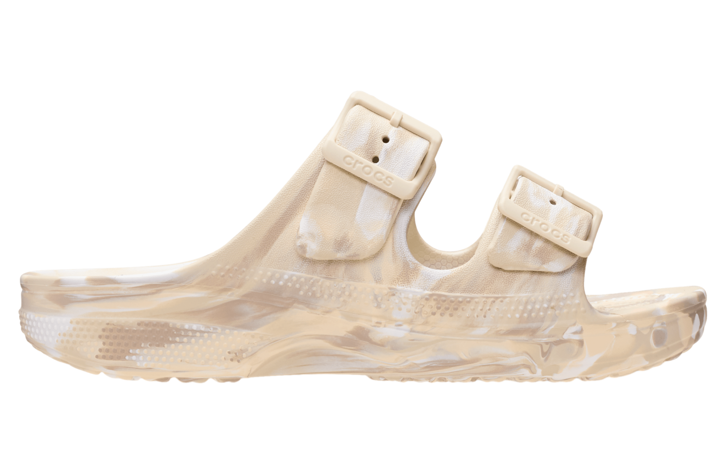 Crocs Marbled Saturday Sandal WMNS Bone / Multi
