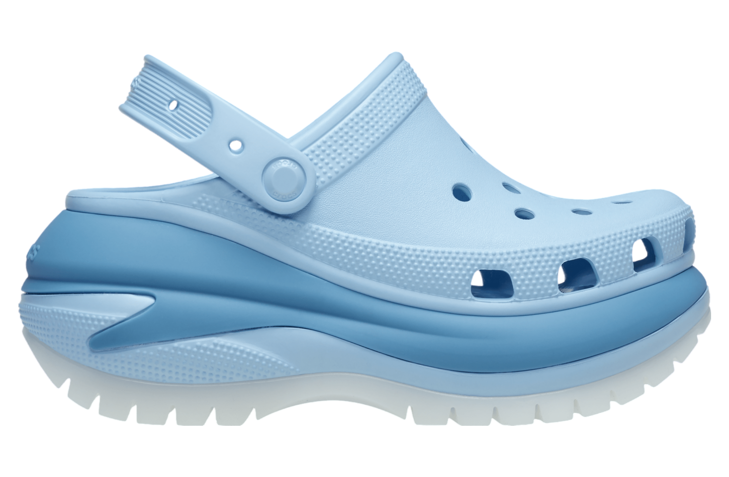 Crocs Mega Crush Matte Clog Blue Calcite