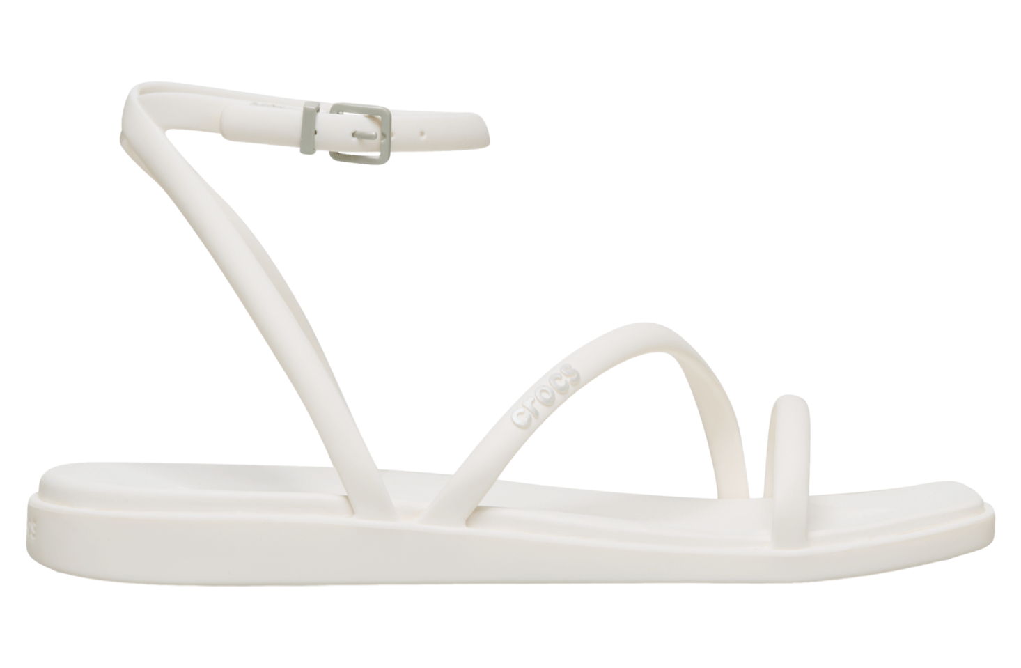 Crocs Miami Ankle Strap Sandal WMNS Chalk