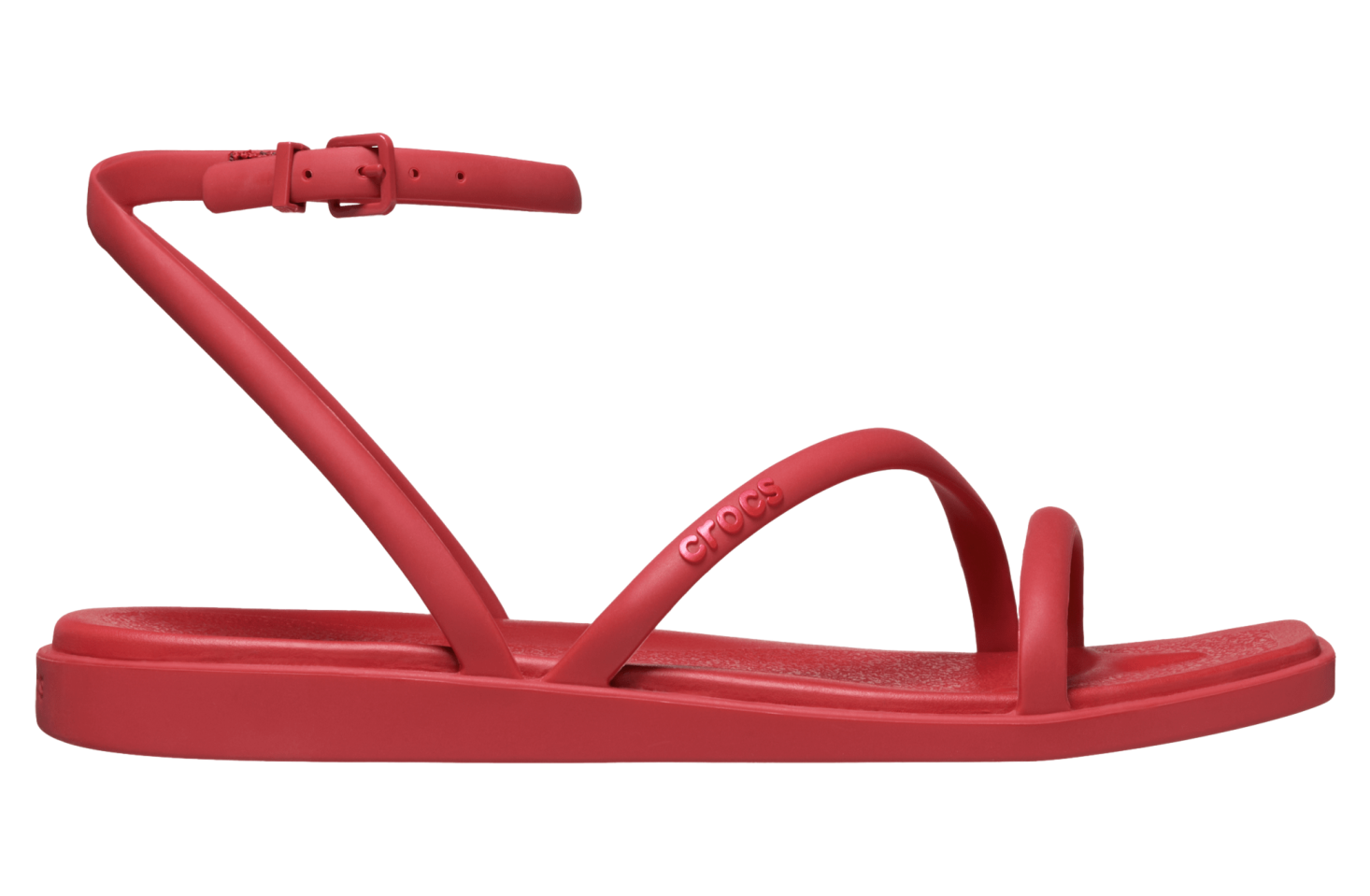 Crocs Miami Ankle Strap Sandal WMNS Court Red