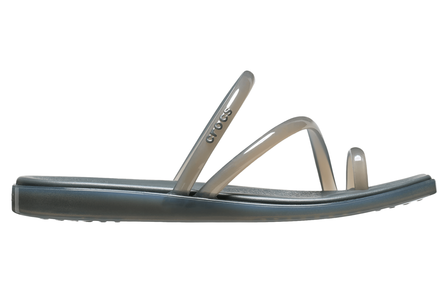 Crocs Miami Jelly Toe Loop Sandal WMNS Carbon Jelly