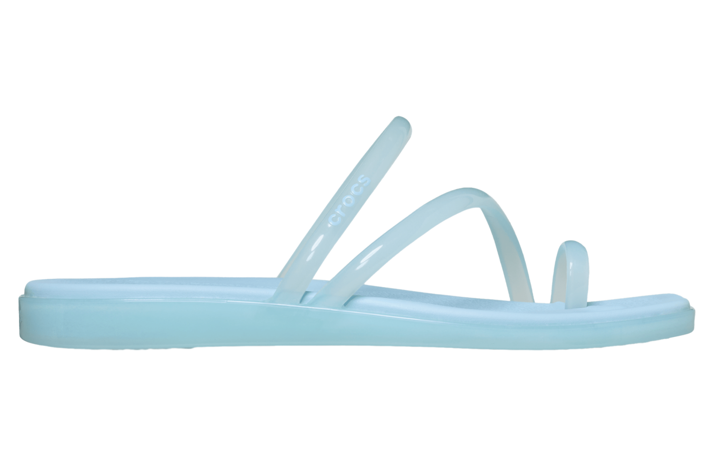 Crocs Miami Jelly Toe Loop Sandal WMNS Sky Blue Jelly