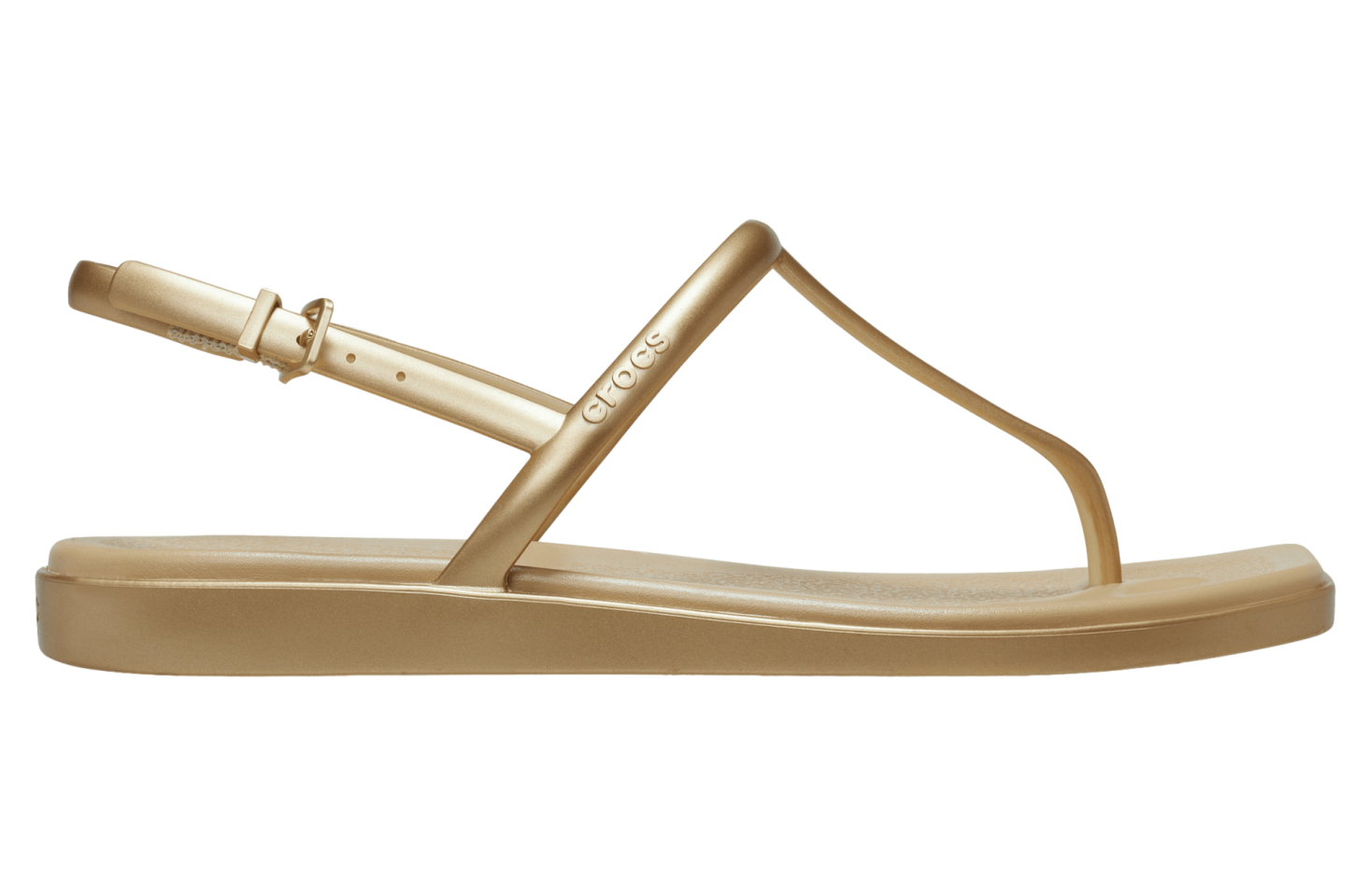 Crocs Miami Metallic Thong Flip WMNS Gold
