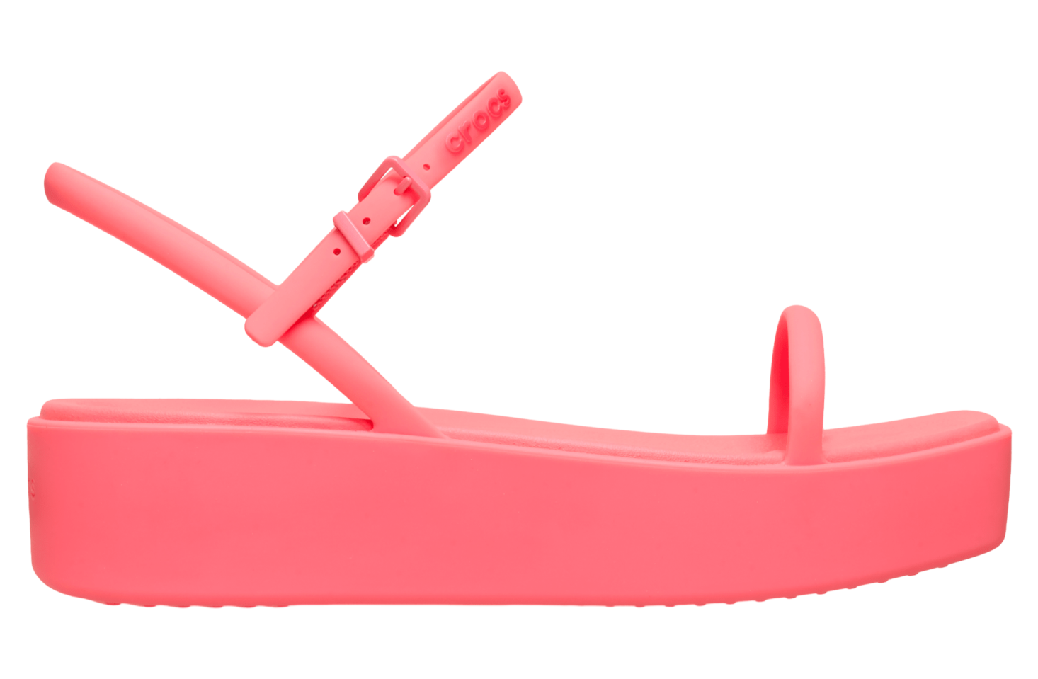 Crocs Miami Platform Y Strap Sandal WMNS Guava