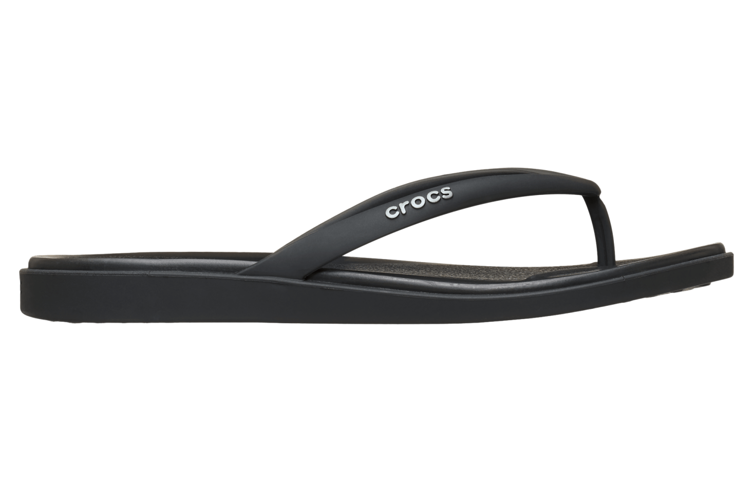 Crocs Miami Round Toe Flip WMNS Black