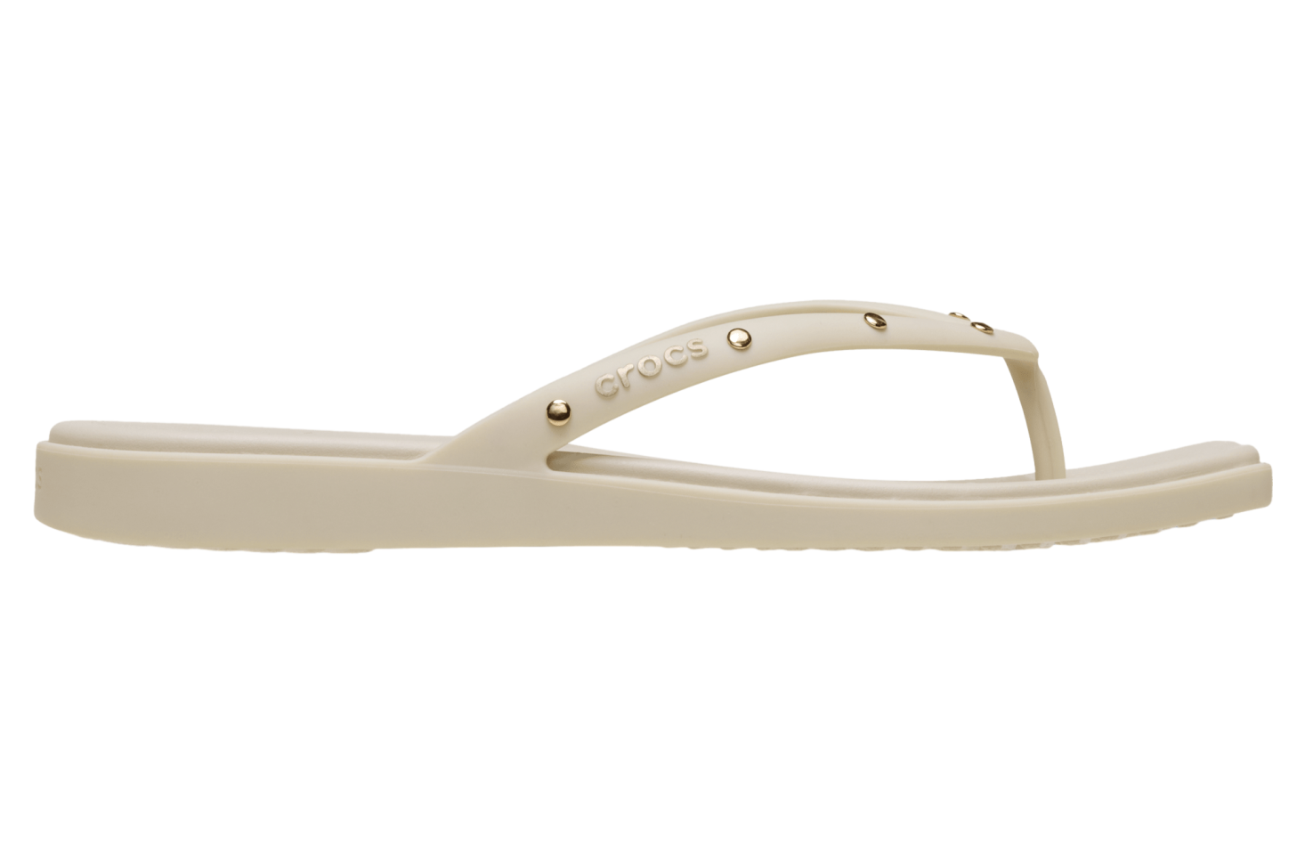 Crocs Miami Studded Flip WMNS Almond Tint