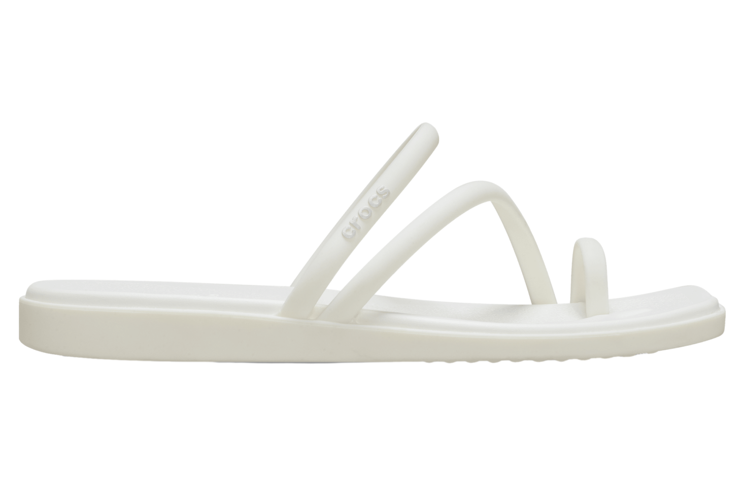 Crocs Miami Toe Loop Sandal WMNS Chalk