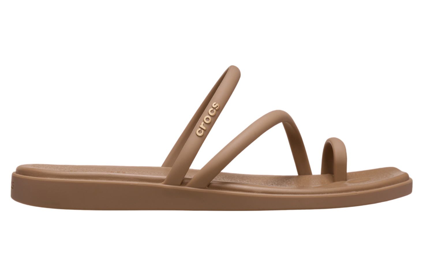 Crocs Miami Toe Loop Sandal WMNS Milk Chocolate