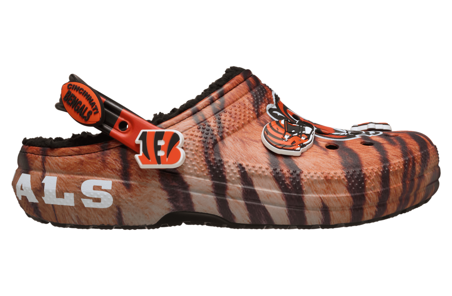 Crocs Nfl Cincinnati Bengals Classic Lined Clog Multi
