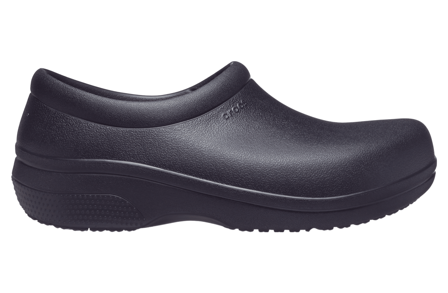 Crocs On The Clock Literide Slip Resistant Work Slip-on Black