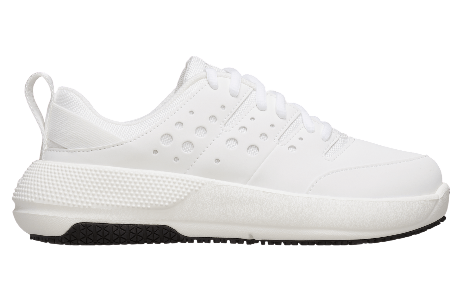 Crocs On The Clock Slip Resistant Work WMNS White