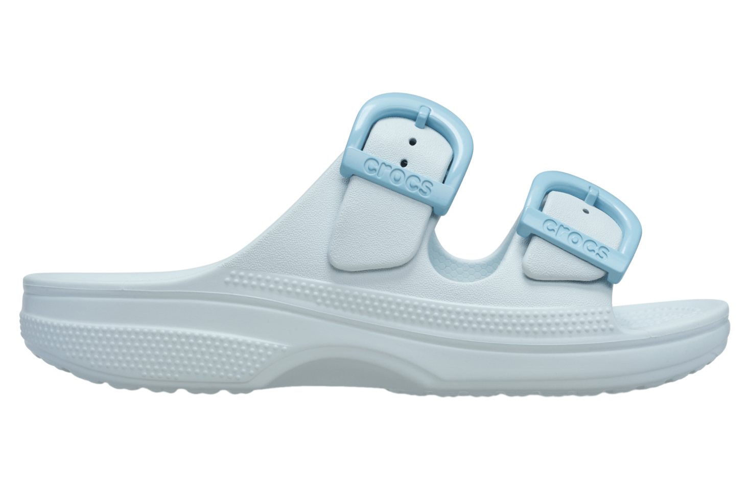 Crocs Saturday Enamel Buckle Sandal WMNS Vapor Ice