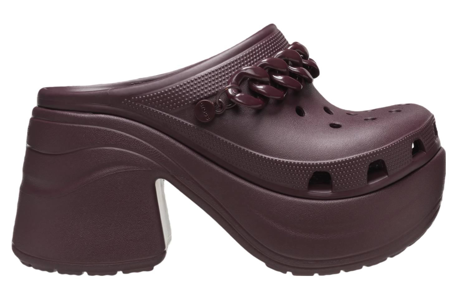 Crocs Siren Chain Clog Dark Cherry