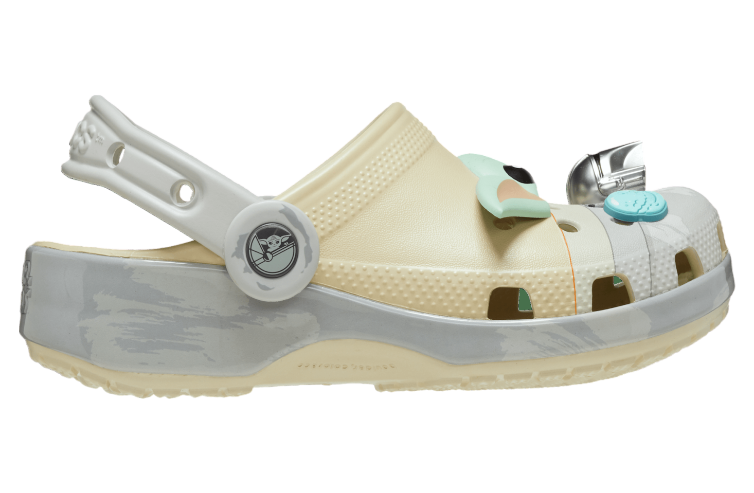 Crocs Star Wars Grogu Classic Clog GS Bone