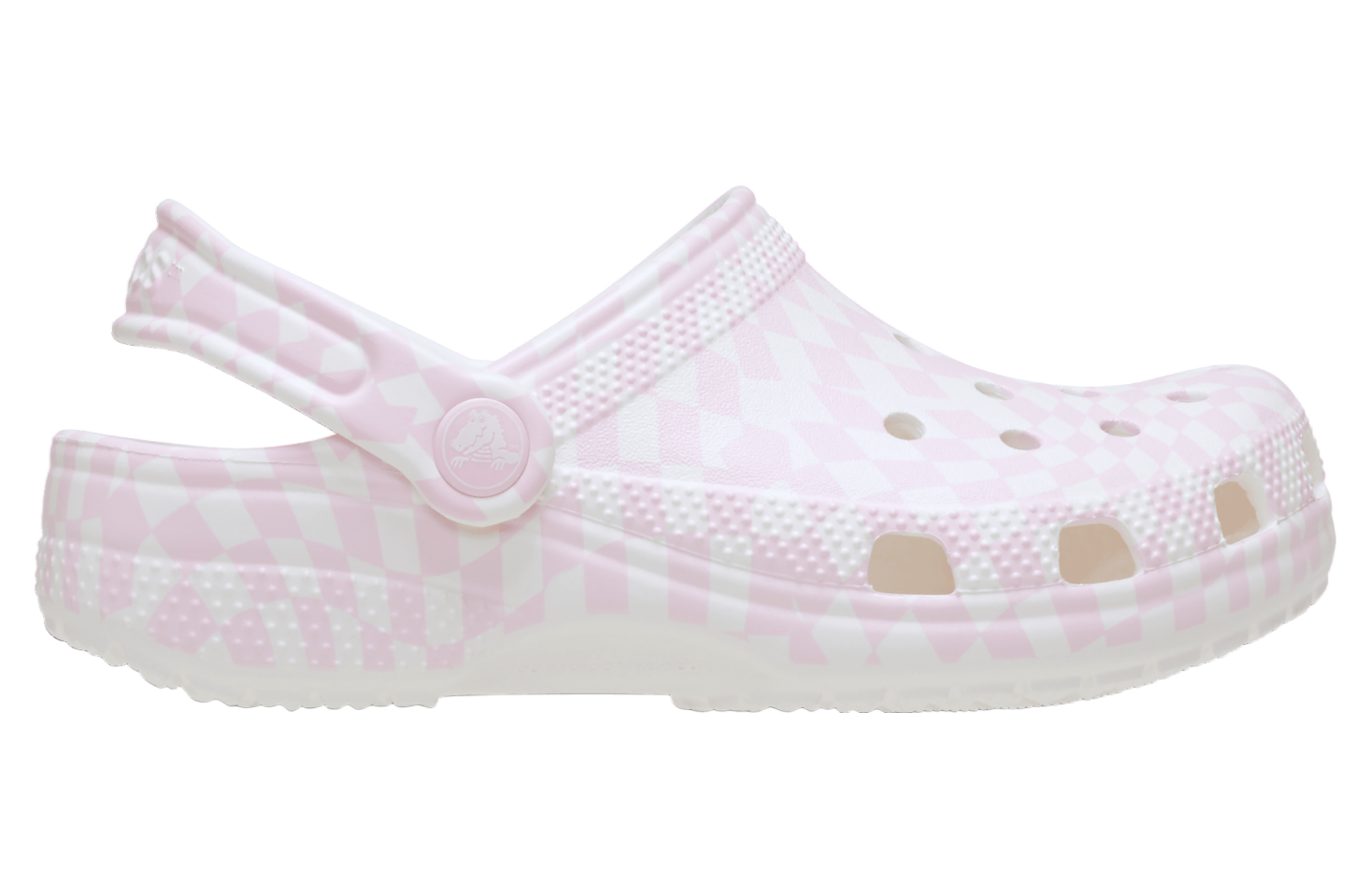 Crocs Warped Checker Clog GS Pink Milk