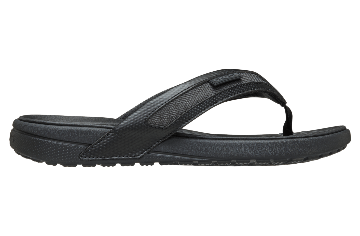 Crocs Yukon Sport Flip Black / Slate Grey