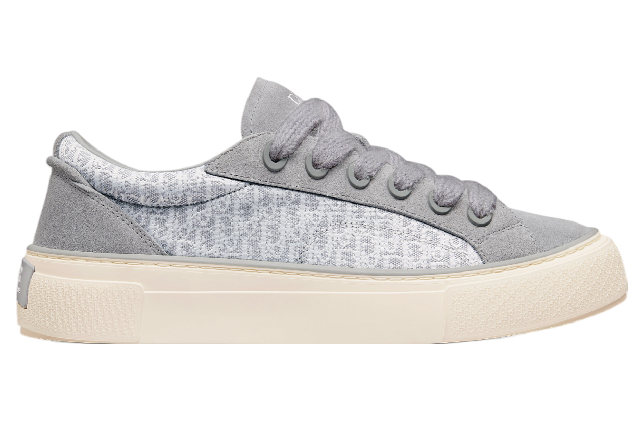 Dior B33 Gray Oblique Jacquard / Gray Suede