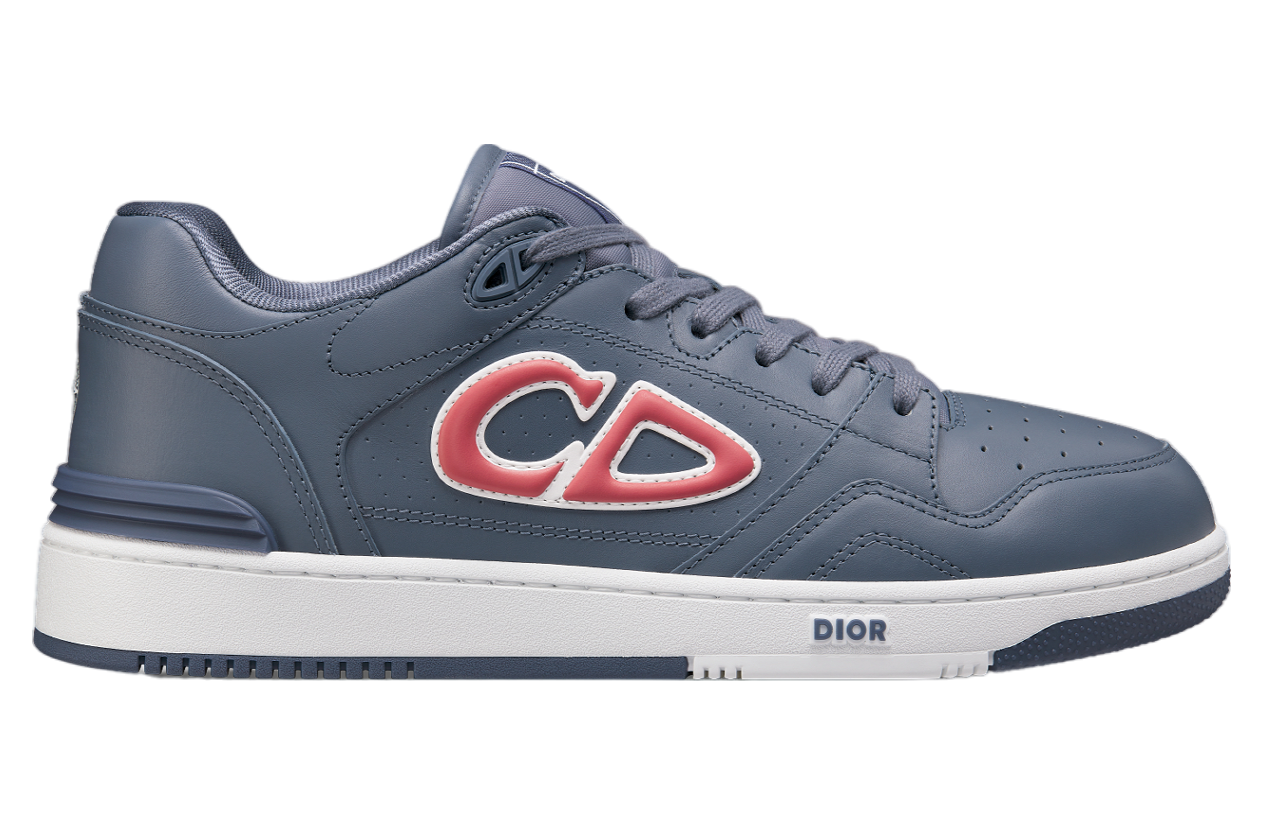 Dior x Stone Island B57 Low Blue / Red Smooth Calfskin