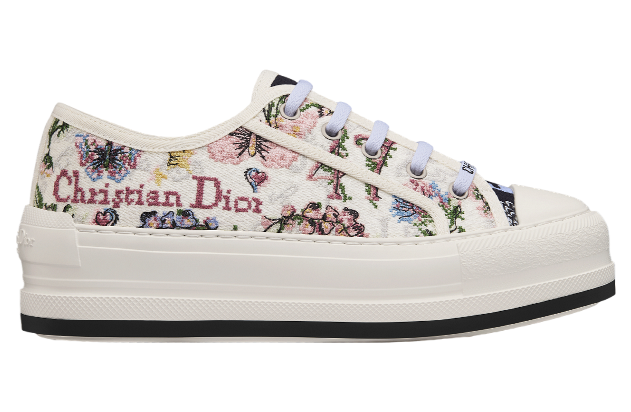 クリスマスファッション Dioramour Walkndior Platform WMNS White Multicolor Cotton ショルダーバッグ
