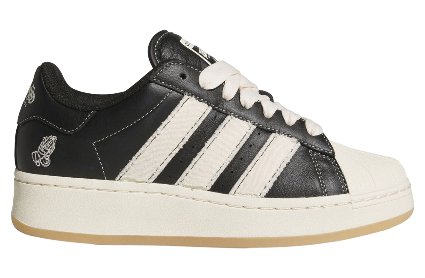 Dios x Adidas Superstar Xlg Core Black / Crew White