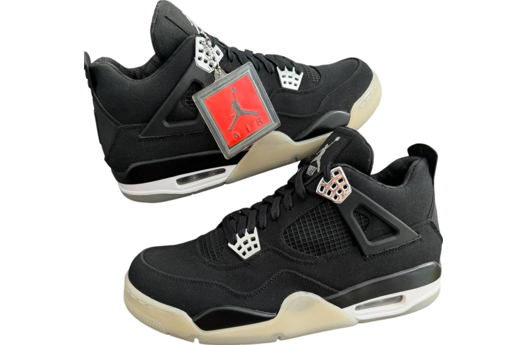 Eminem x Carhartt x Air Jordan 4 Black / Metallic Silver