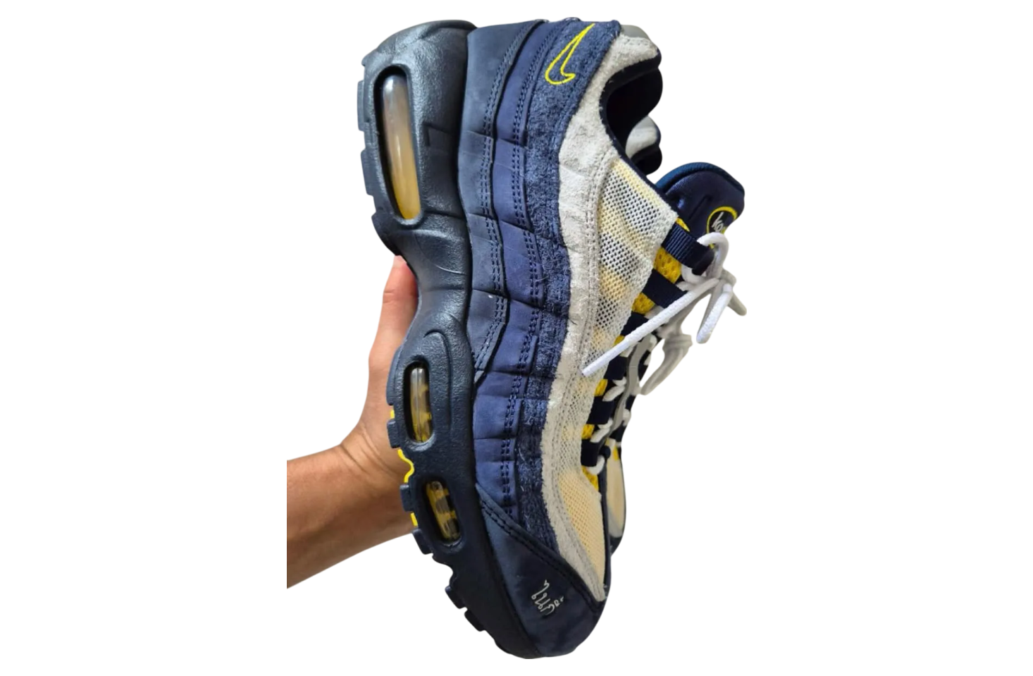 Eric Koston X Nike Sb Air Max 95 Obsidian / Speed Yellow