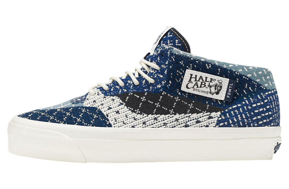 FDMTL x Vans Half Cab - May 2025 - VN000SHWBLU - KicksOnFire.com