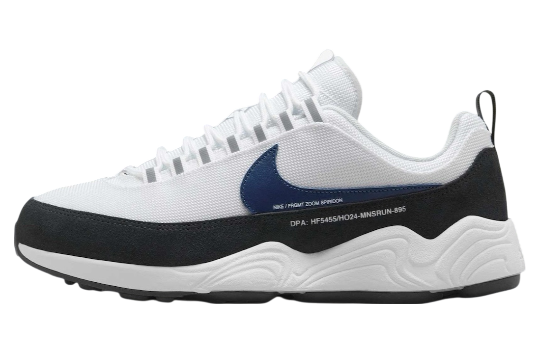 Fragment x Nike Air Zoom Spiridon White / Blue Void