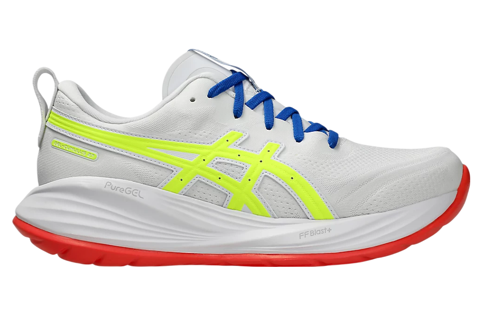 Gel-Cumulus 27 Asics Track Club White / Safety Yellow