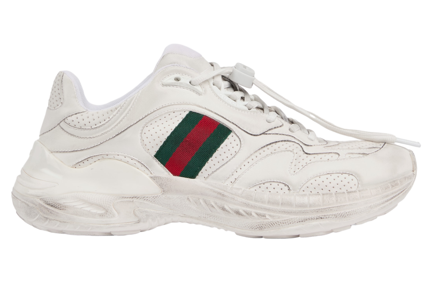 Gucci 2.0 White Leather