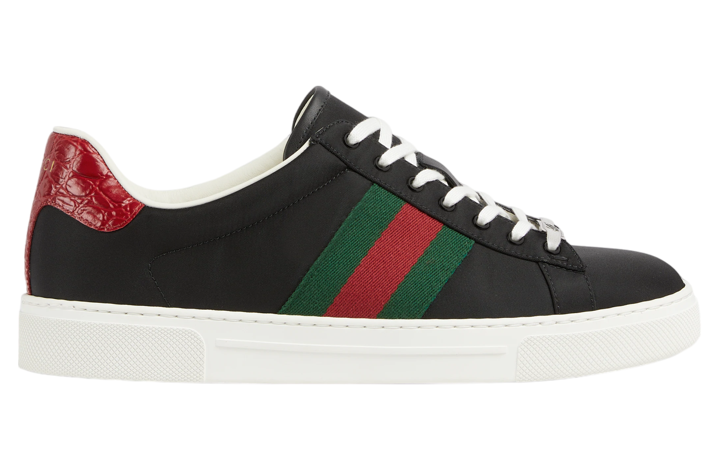 Gucci Ace Black Nylon