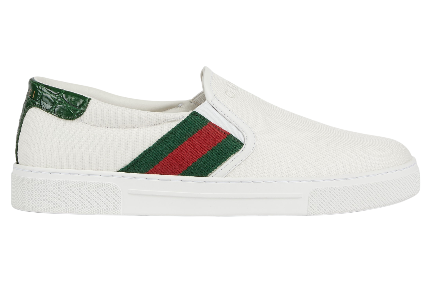 Gucci Ace Slip-on White Canvas