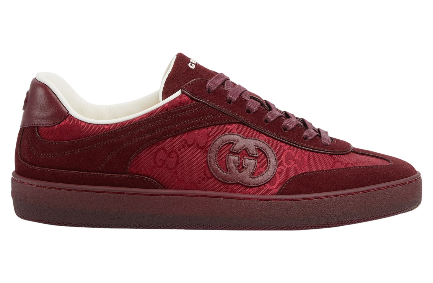 Gucci G75 Rosso Ancora Suede