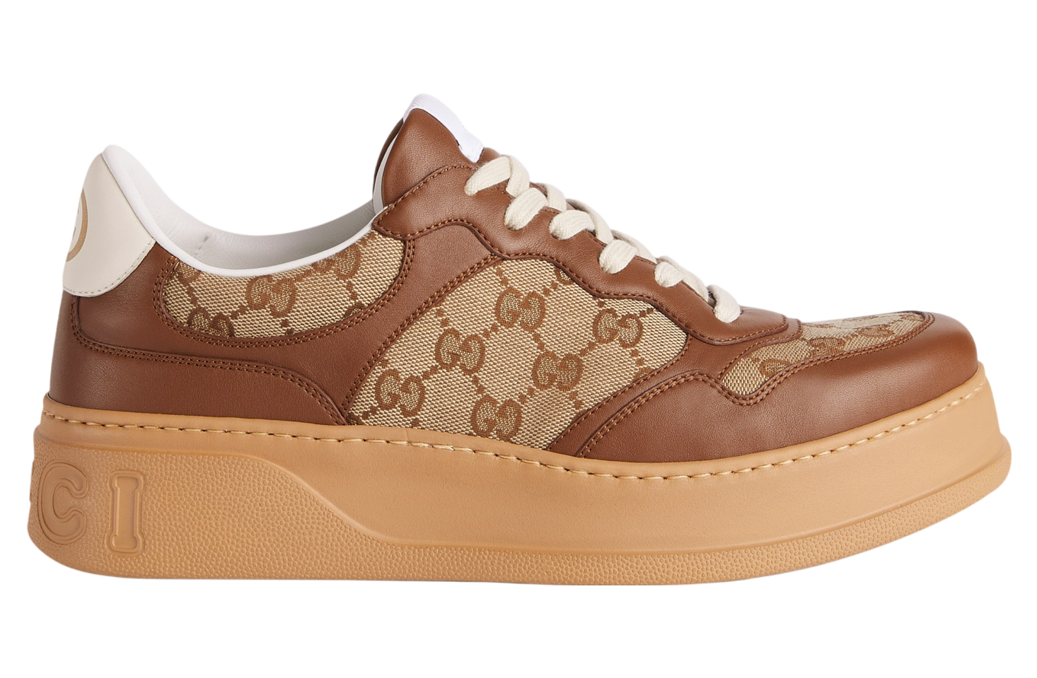 Gucci GG Brown Leather / Canvas