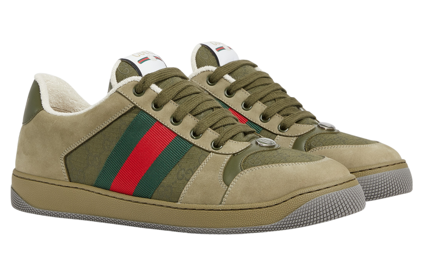 Gucci GG Screener Green Gg Canvas