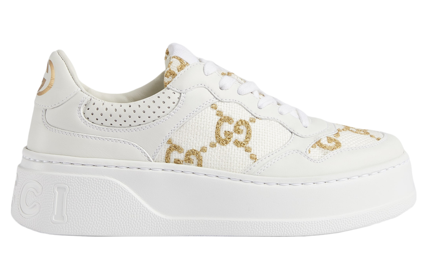 Gucci GG Sneaker WMNS White Leather