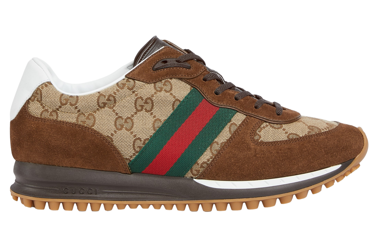 スニーカー GUCCI SNEAKER RE-MOTION LIGHT BROWN Women's Gucci Re-Motion sneaker in light brown suede | GUCCI® US
