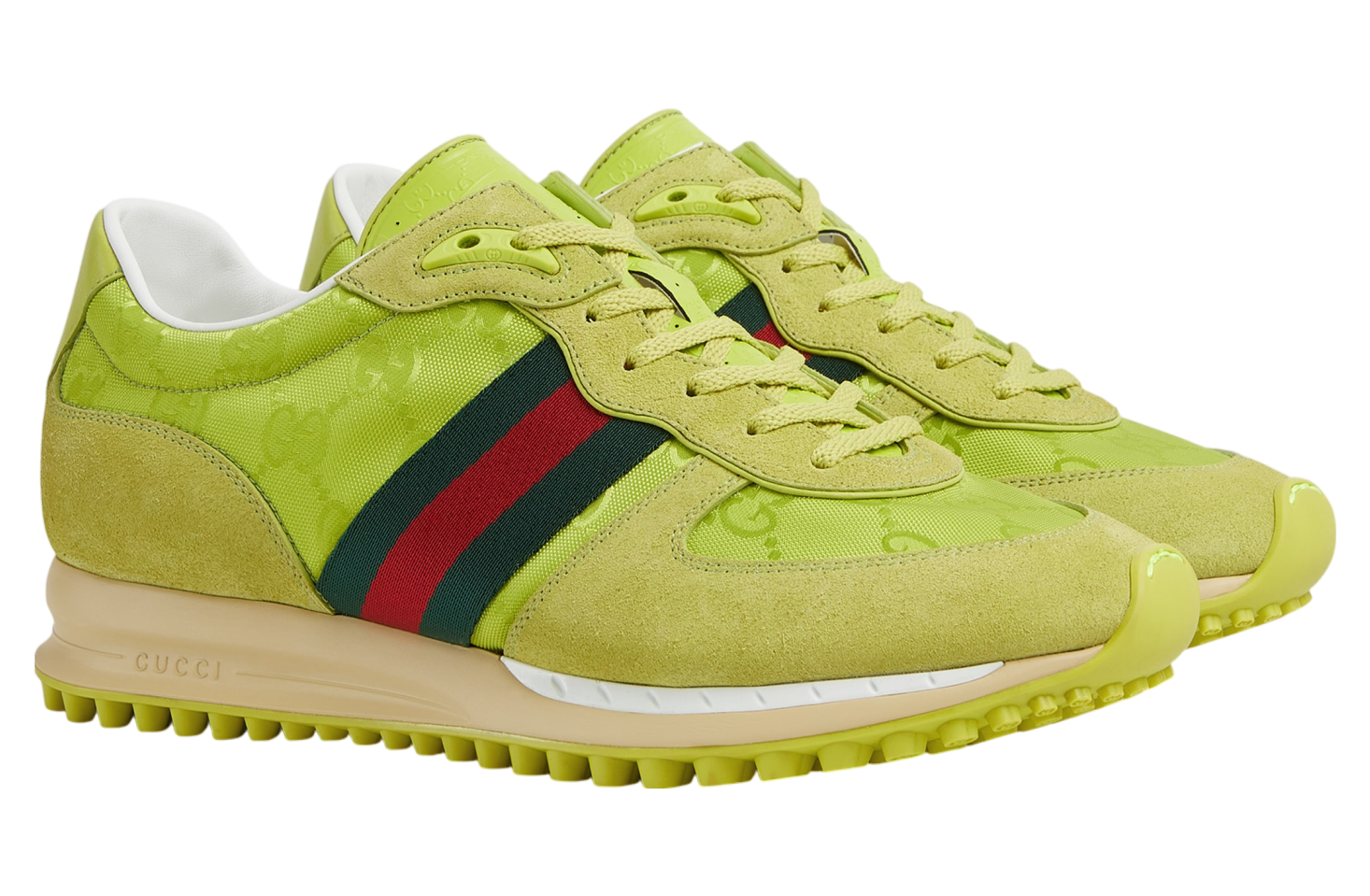 Gucci Re-Motion Bright Green Original Gg Canvas