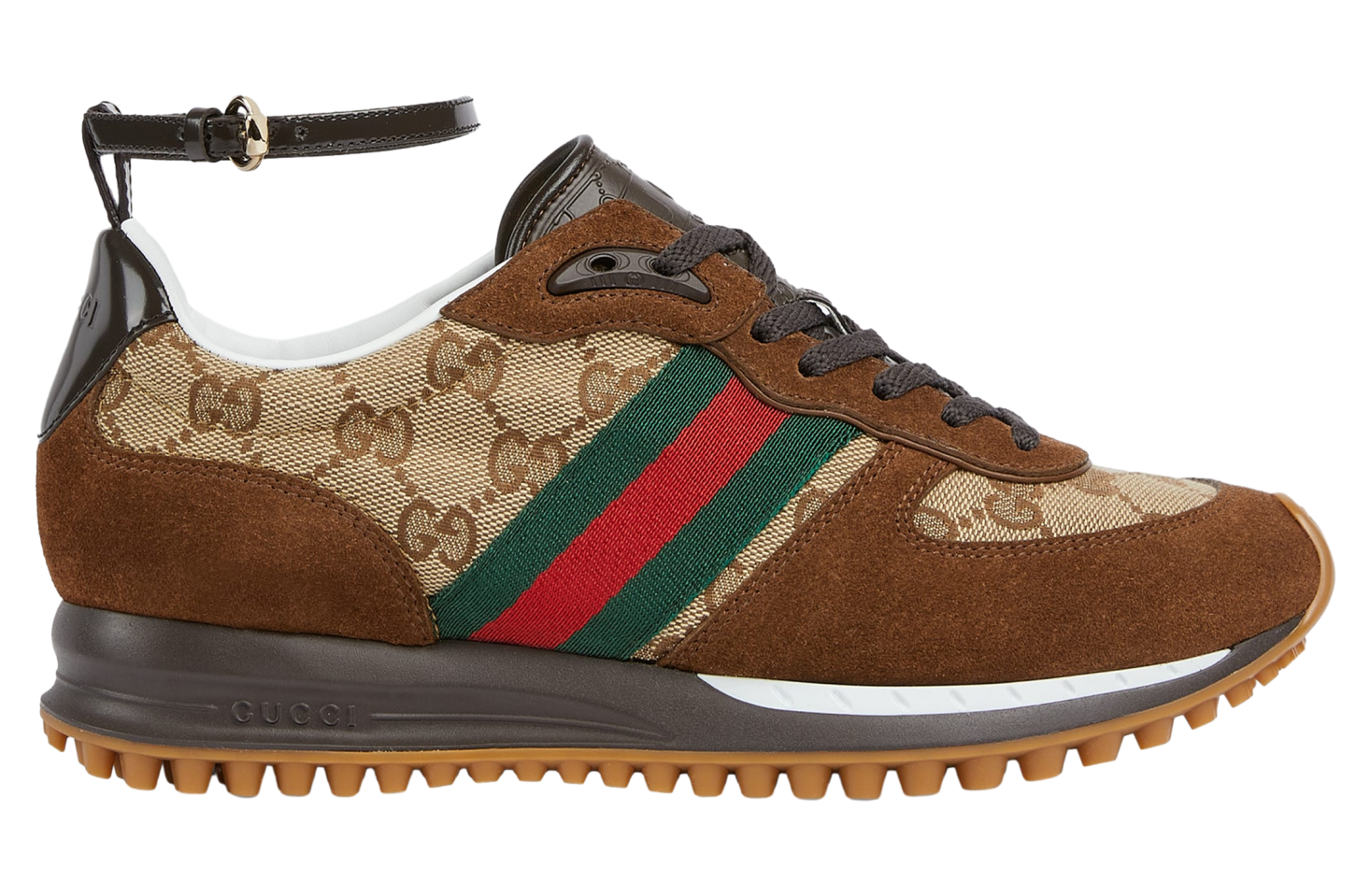 Gucci Re-Motion WMNS Beige / Dark Brown Orignal Gg Canvas Gucci Re-Motion WMNS Beige / Dark Brown Orignal Gg Canvas
