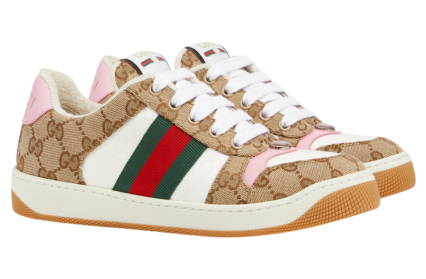 Gucci Screener WMNS Beige / Dark Brown Gg Canvas