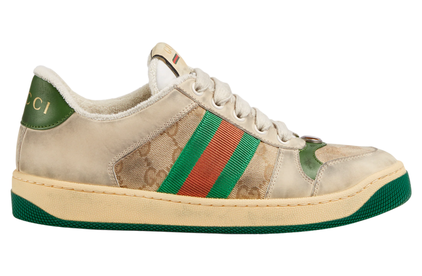 Gucci Screener WMNS Butter Leather / Green