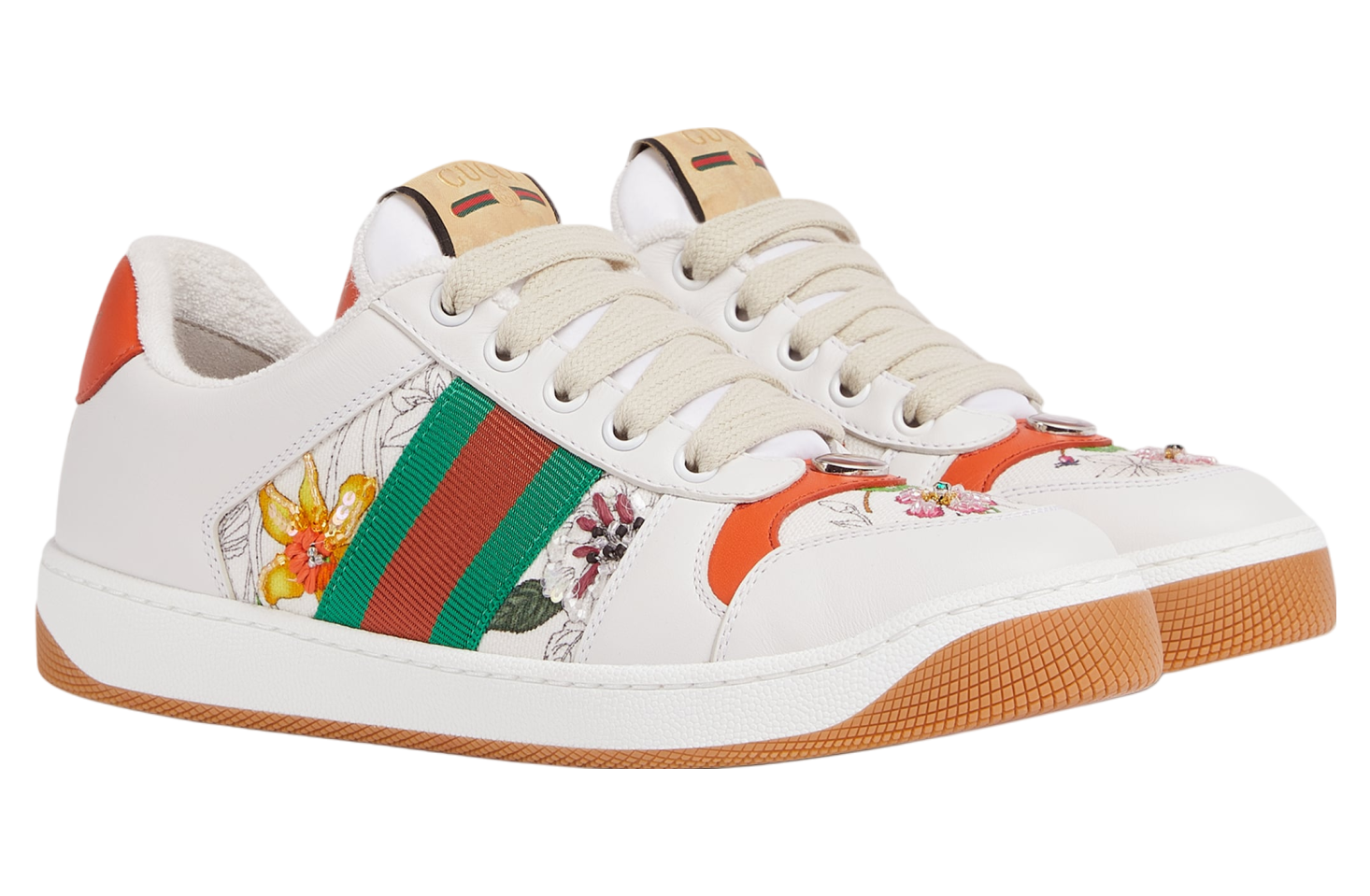 Gucci Screener WMNS White Canvas