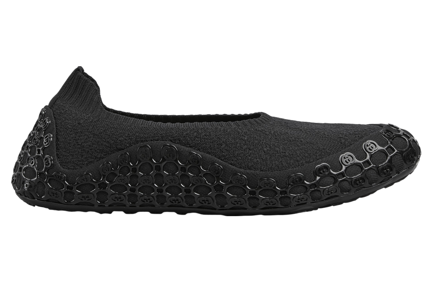 Gucci Slip-on Black Fabric