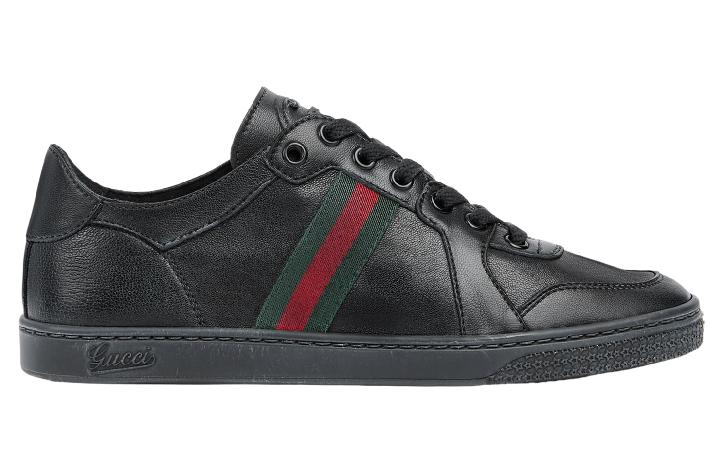 Gucci Stretch Low WMNS Black Leather