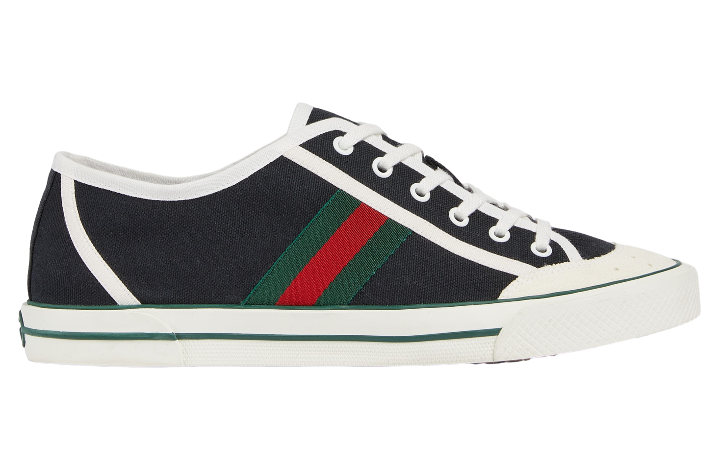 Gucci Tennis 1977 Black Canvas