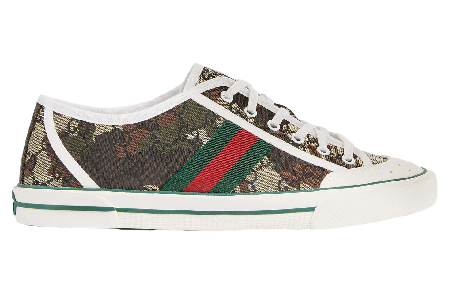 Gucci Tennis 1977 Black / Grey Canvas